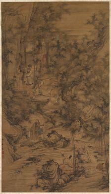 The Seven Worthies of the Bamboo Grove, 1644-1911. Creator: Unknown