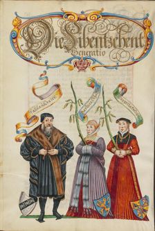 The Seventeenth Generation, Lasslau Derrer, about 1626-1711. Creator: Unknown