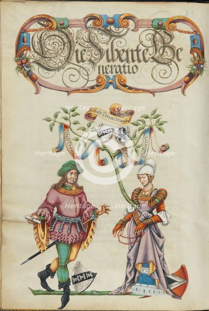 The Seventh Generation, Sebaldt Derrer, about 1626-1711. Creator: Unknown.