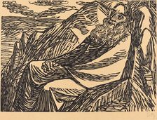 The Seventh Day, 1920. Creator: Ernst Barlach