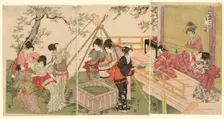 The Seventh Month, from the series The Twelve Months by Two Artists (Ryoga juni ko), n.d. Creator: Utagawa Toyohiro