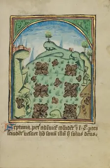 The Seventh Sign before the Day of Judgment; Illustrated Vita Christi..., about 1480-1490. Creator: Unknown