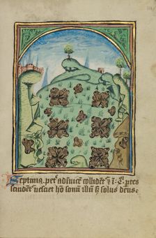 The Seventh Sign before the Day of Judgment; Illustrated Vita Christi..., about 1480-1490. Creator: Unknown