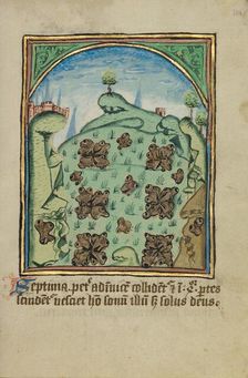 The Seventh Sign before the Day of Judgment; Illustrated Vita Christi..., about 1480-1490. Creator: Unknown