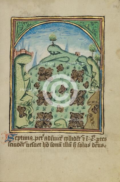 The Seventh Sign before the Day of Judgment; Illustrated Vita Christi..., about 1480-1490. Creator: Unknown.