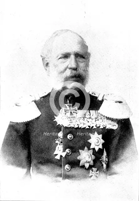 The Seventieth Birthday of the King of Saxony: the King of Saxony, 1898. Creator: Nicola Perscheid.