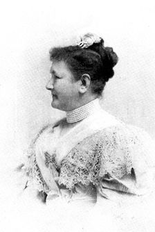 The Seventieth Birthday of the King of Saxony: the Queen of Saxony, 1898. Creator: Mayer