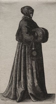 The Several Habits of English Women, from the Nobility to the Country Women..., 1639. Creator: Wenceslaus Hollar (Bohemian, 1607-1677)