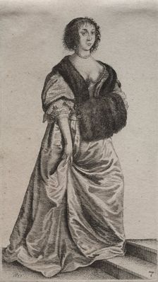The Several Habits of English Women, from the Nobility to the Country Women…, 1639. Creator: Wenceslaus Hollar (Bohemian, 1607-1677)