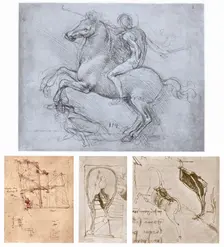 The Sforza Monument c1488-1493. Artist: Leonardo da Vinci