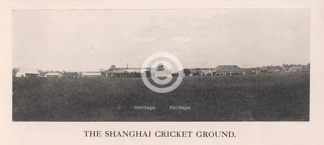 The Shanghai Cricket Ground, China, 1912.