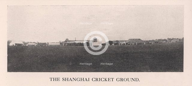 The Shanghai Cricket Ground, China, 1912.