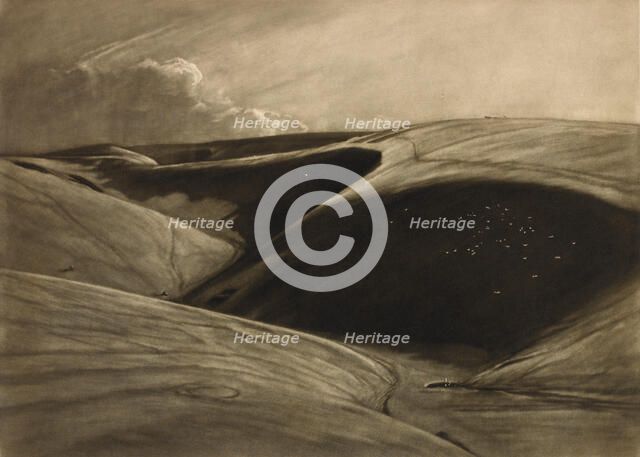 The Shadowed Valley, 1927. Creator: Frank Short.