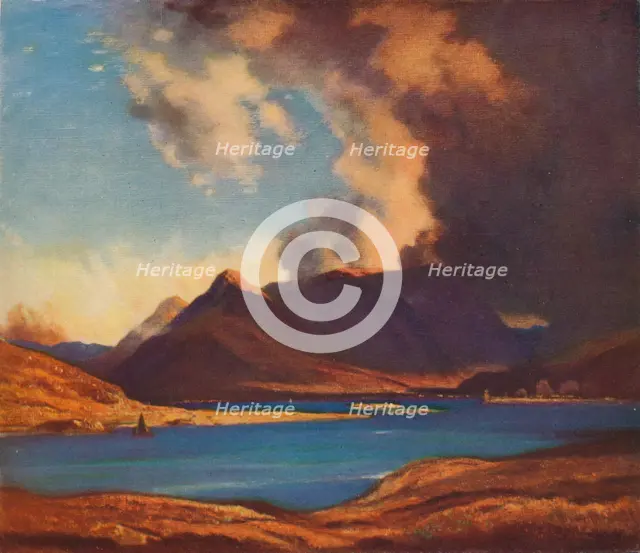 The Shadows of Glencoe, 1925. Artist: David Young Cameron
