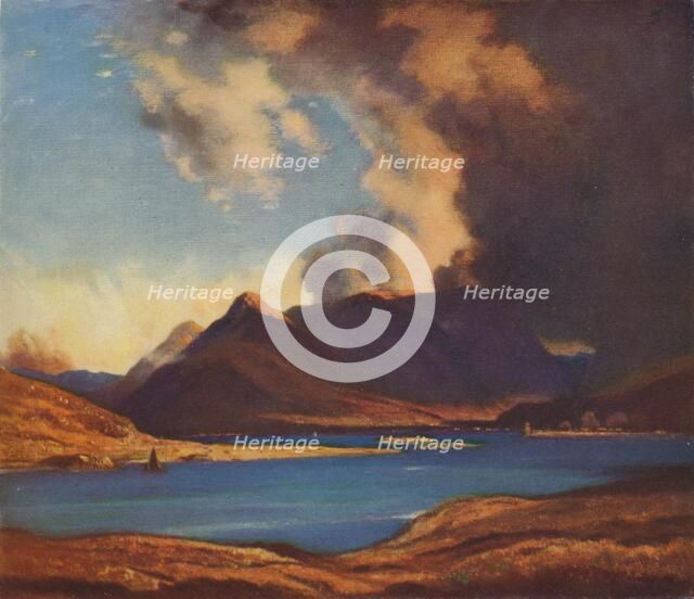 The Shadows of Glencoe, 1925. Artist: David Young Cameron