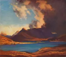The Shadows of Glencoe, 1925. Artist: David Young Cameron