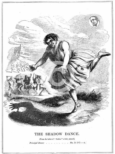 'The Shadow Dance', 1843. Artist: Unknown