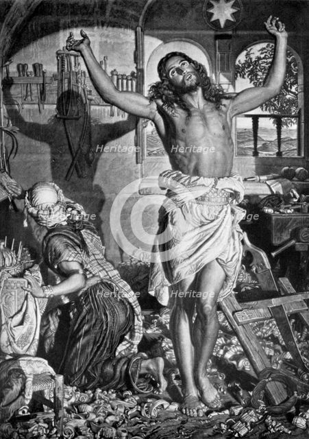 'The Shadow of the Cross', 1926.Artist: William Holman Hunt