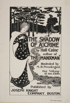 The shadow of a crime., c1895 - 1911. Creator: Maurice Brazil Prendergast