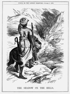 The Shadow on the Hills 1878. Creator: Joseph Swain