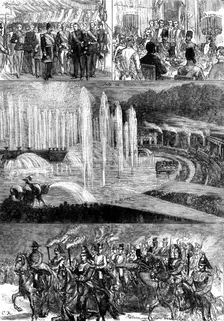 The Shah in Paris, 1873. Creator: Unknown