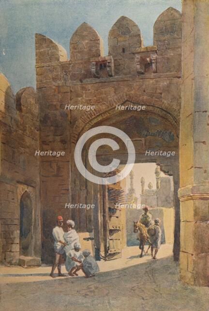 'The Shahpur Gate, Bijapur', c1880 (1905). Creator: Alexander Henry Hallam Murray.
