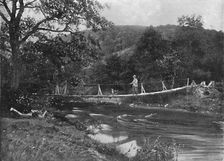 The Shaky Bridge, Llandrindrod Wells c1896. Artist: Hudson