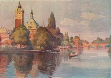 The Shakespeare Memorial Theatre, Stratford On Avon c1905. Artist: Buddig Anwylini Pughe
