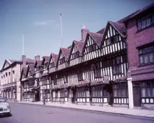The Shakespeare Hotel, Chapel Street, Stratford-on-Avon, Warwickshire, c1955. Creator: Arthur Charles Kirby Ware