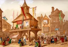 The Shakespeare Jubilee At Stratford upon Avon, c1850