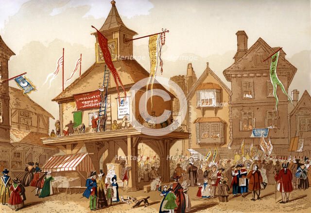 The Shakespeare Jubilee At Stratford upon Avon, c1850. Artist: Unknown