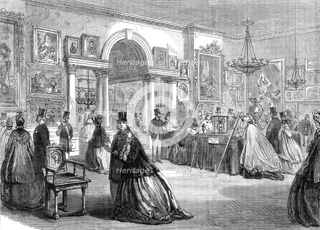 The Shakspeare Commemoration at Stratford-On-Avon: exhibition...in the Townhall, 1864. Creator: Unknown.