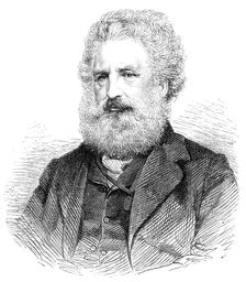 The Shakspeare Commemoration at Stratford-On-Avon: Mr. E. F. Flower, the Mayor of Stratford, 1864. Creator: Unknown