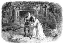 The Shakspeare Commemoration at Stratford-On-Avon: scene from "Romeo And Juliet"..., 1864. Creator: Unknown
