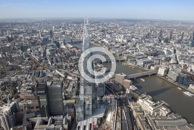 The Shard, 32 London Bridge Street, Southwark, 2015. Artist: Damian Grady.