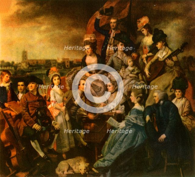 'The Sharp Family', 1779-1781, (1942). Creator: Johan Zoffany.
