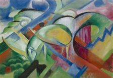 The Sheep, 1913-1914. Creator: Marc, Franz (1880-1916)