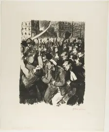 The Sheep of Boisdeffre, February 1898. Creator: Theophile Alexandre Steinlen