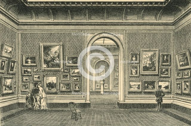 'The Sheepshanks Gallery', South Kensington Museum, c1860s, (1881).  Creator: John Watkins.