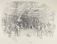 The Shell Factory, 1916. Creator: Joseph Pennell