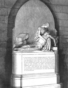 'The Shelley Memorial at Christchurch, near Bournemouth 1890. Creator: Unknown