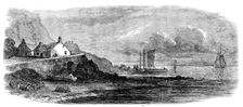 The Shellfish Supplies: shellfish-catchers cottage at Canty Bay, 1862. Creator: Unknown