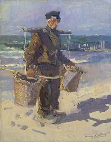 The shellfisherman, 1904. Creator: Jan Toorop