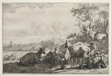The Shepherd, 1644. Creator: Paulus Potter (Dutch, 1625-1654)