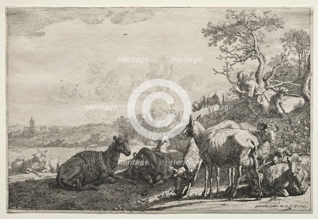 The Shepherd, 1644. Creator: Paulus Potter (Dutch, 1625-1654).