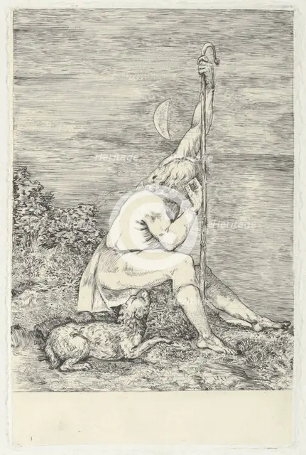 The Shepherd, 1828. Creator: Welby Sherman.