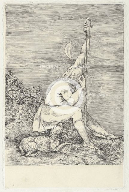 The Shepherd, 1828. Creator: Welby Sherman.