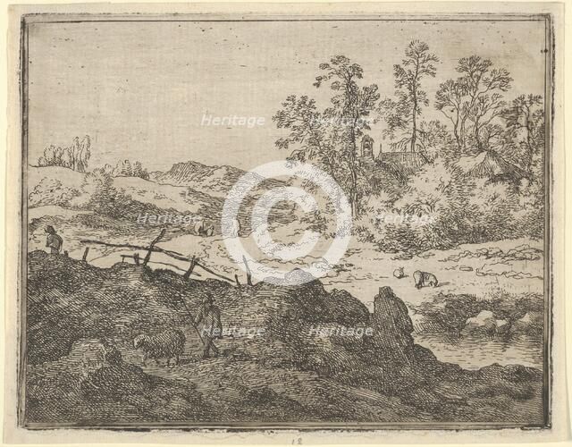 The Shepherd and the Lamb, 17th century. Creator: Allart van Everdingen.