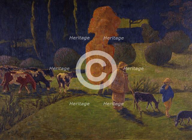 The shepherd Corydon. Artist: Sérusier, Paul (1864-1927)