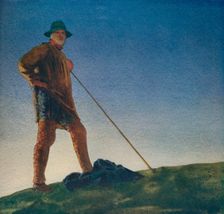 The Shepherd hears the Guns at Dawn c1910, (c1932). Artist: William Blamire Young